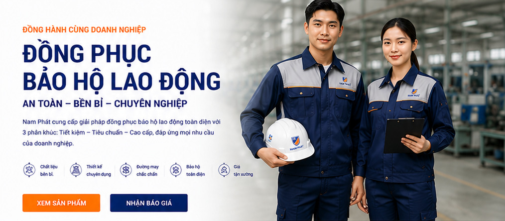 ĐỒNG PHỤC BẢO HỘ LAO ĐỘNG 1 TRANG CHU22